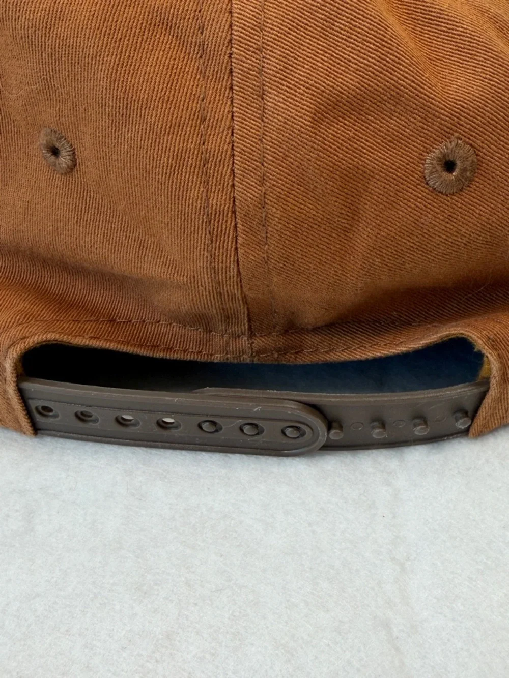 Rylee + Cru 2-6Y Toddler Tan Brown‎ Camel Colored Baseball Hat w/ Logo Letters